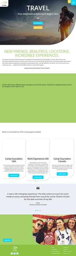 Screenshot ccusa.ie