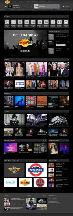 Captura de pantalla mixfm.website-radio.com
