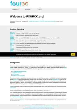 Screenshot fourcc.org
