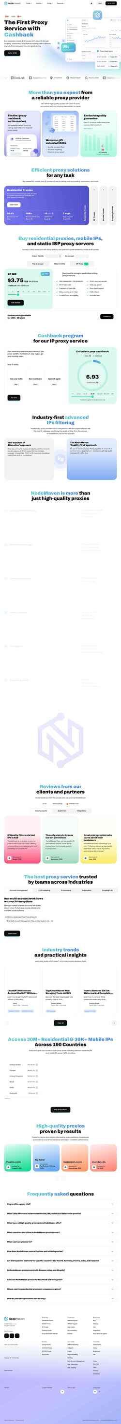 Στιγμιότυπο οθόνης nodemaven.com