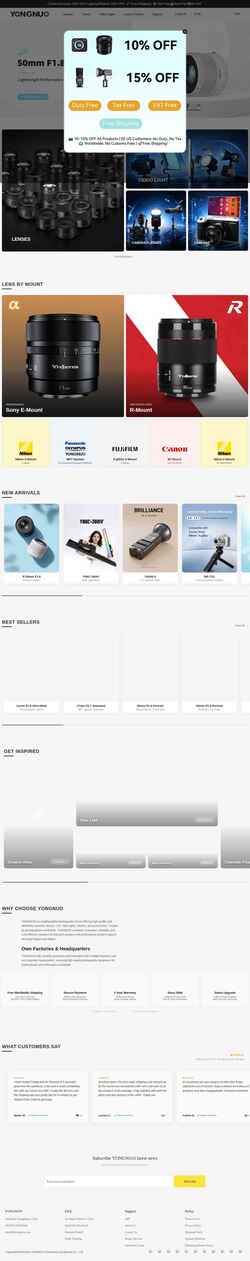 Скриншот th.hkyongnuo.com
