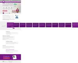 Snímek obrazovky purplecv.co.uk