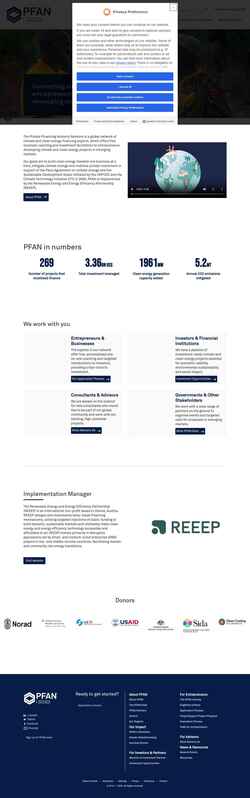 Screenshot pfan.net