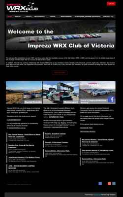Captura de pantalla wrx.com.au