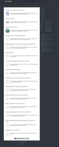Snímek obrazovky wp-kama.com