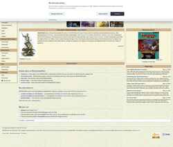 Снимак екрана pathfinderwiki.com