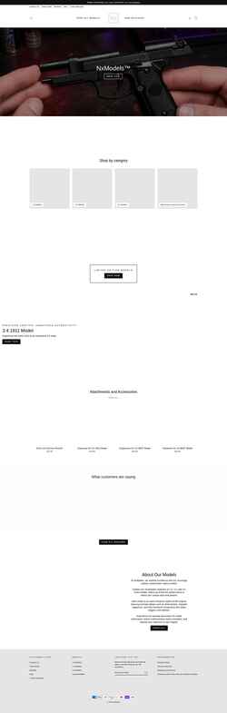 Captură de ecran nxmodels.com
