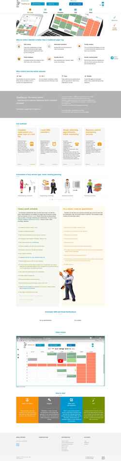 Снимак екрана timeplan.me