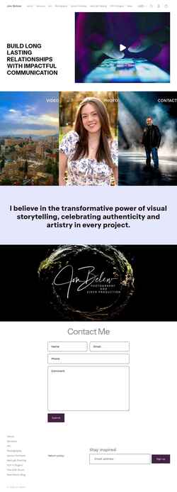 Schermata jonbelew.com