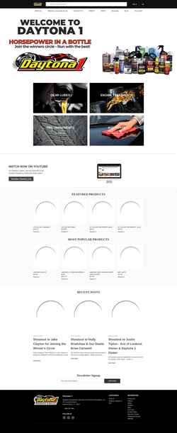 Skærmbillede daytona1.com