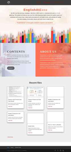 Captura de pantalla learnengcollection.com