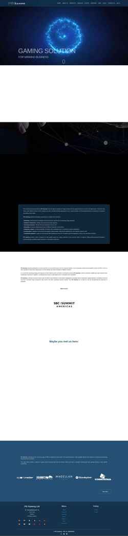Captura de pantalla pg.company