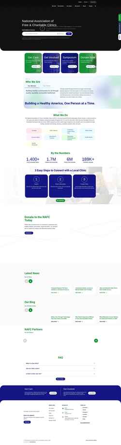 Schermata nafcclinics.org