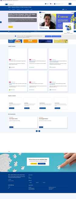 Captura de pantalla epale.ec.europa.eu