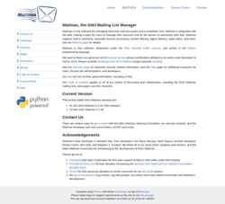 Snimka zaslona list.org