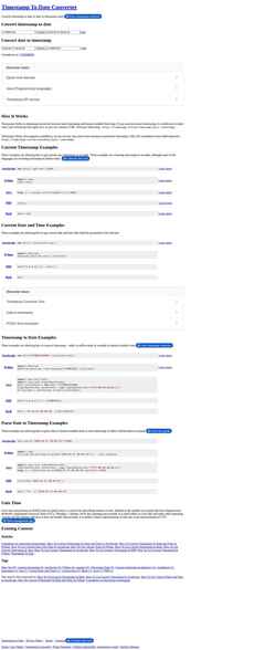 Snímek obrazovky timestamp.online