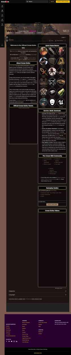 Captura de pantalla conanexiles.fandom.com