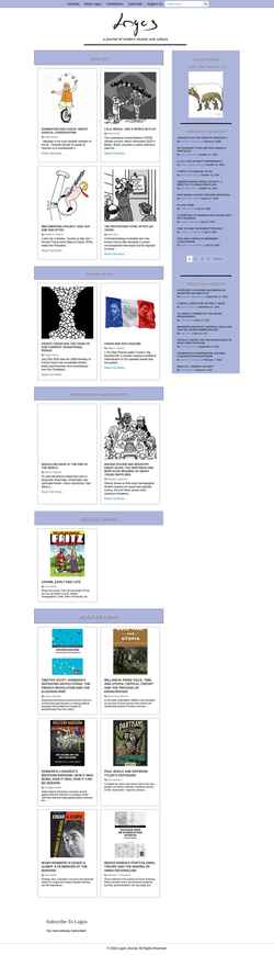 Ekrānuzņēmums logosjournal.com