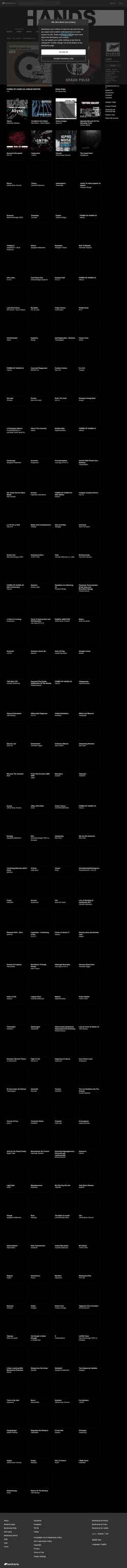 Captura de pantalla handsofficial.bandcamp.com