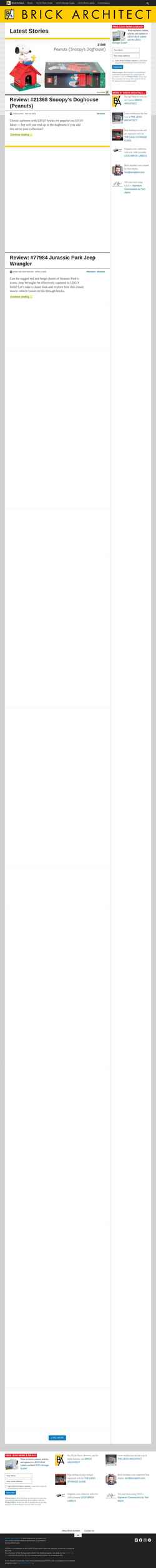 Captura de pantalla brickarchitect.com
