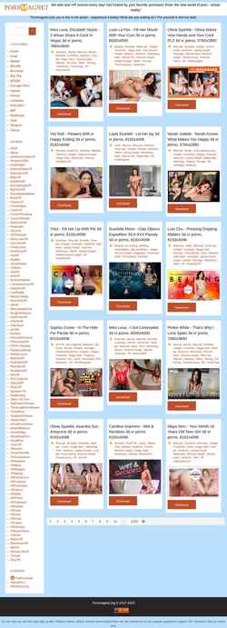 Captura de pantalla pornmagnet.org