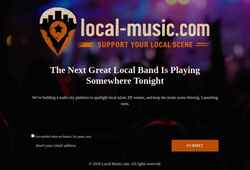 Schermafbeelding local-music.com