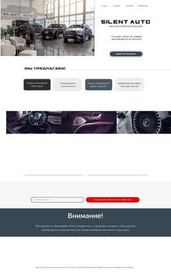 Posnetek zaslona silent-auto.ru