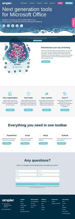 Screenshot ampler.io