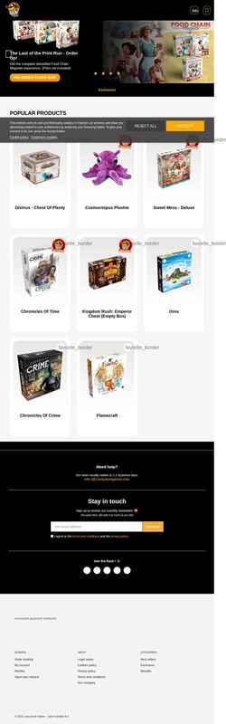 Schermata luckyduckgames.com