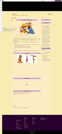 Снимак екрана pooh.fandom.com