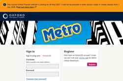 Ekran görüntüsü metro.oxfordonlinepractice.com