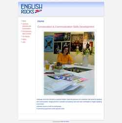 Captura de pantalla english-rocks.com