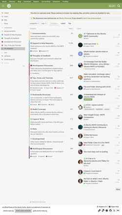 Captura de pantalla ubuntu-mate.community