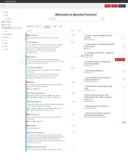 Ekrānuzņēmums forums.quectel.com