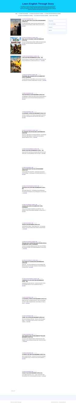 Snimka zaslona learnenglish-new.com