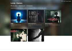 Captura de pantalla lexip-games.itch.io