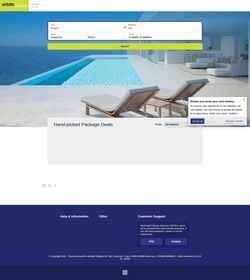 Screenshot airbalticholidays.com