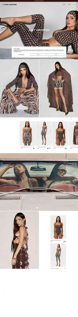 Captura de pantalla nakedwardrobe.com