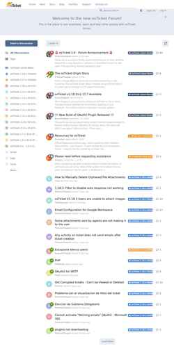 Captura de pantalla forum.osticket.com