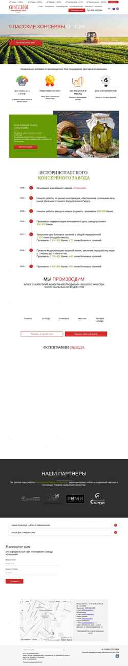 Screenshot kzspasskiy.ru