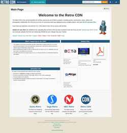 Скриншот retrocdn.net