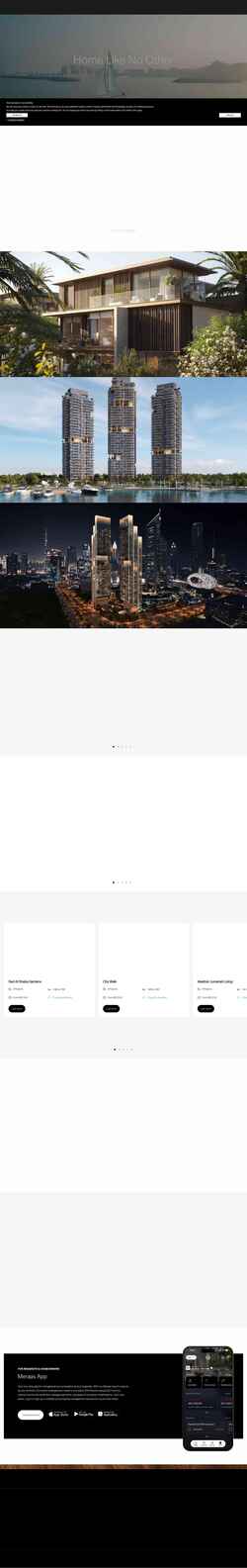 スクリーンショット meraas.com