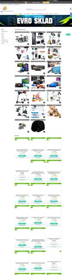 Снимак екрана evro-sklad.com.ua