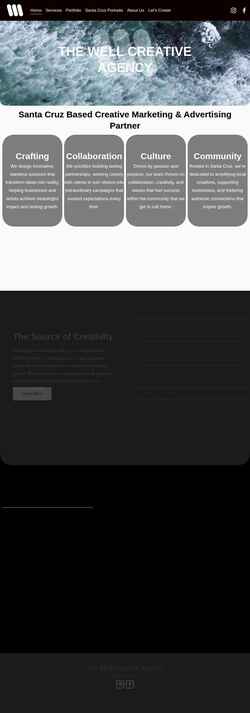 Skærmbillede thewellagency.com