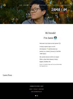Skjermdump jamielyy.com