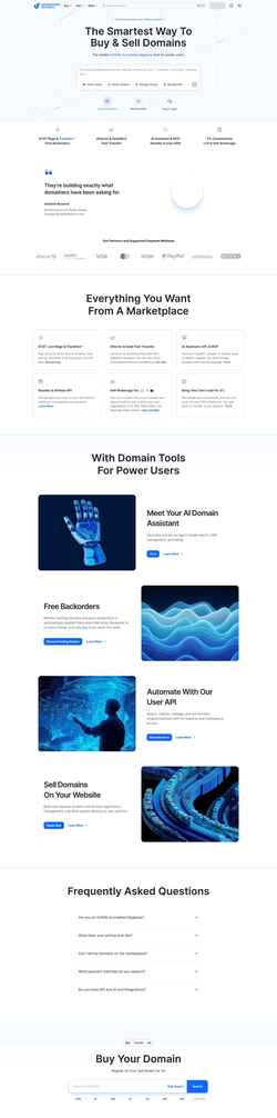 Képernyőkép unstoppabledomains.com