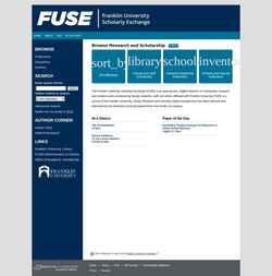 Captura de pantalla fuse.franklin.edu