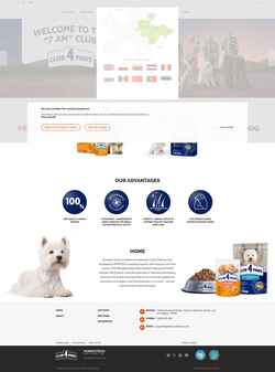 Екранна снимка club4paws.com