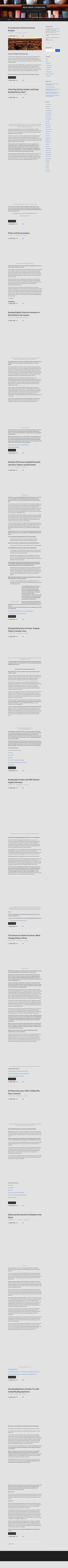 Στιγμιότυπο οθόνης readgreatliterature.com