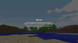 Скриншот classic.minecraft.net